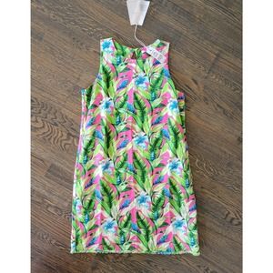Tommy Bahama Linen Shift Dress - Tulum Blooms - Size S only